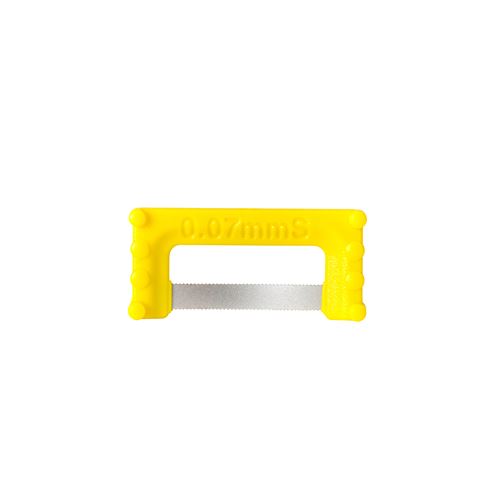 ContacEZ IPR jednostr. jemná žlutá s pilkou 0,07 8ks