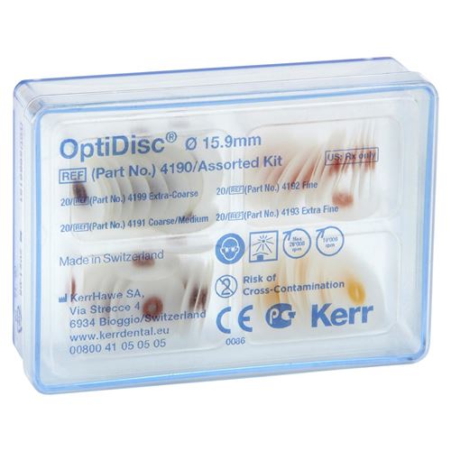 OptiDisc 15,9 mm set 80 ks různých hrubostí - 4190