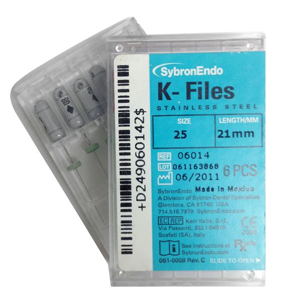 K-File 040/25mm 6ks