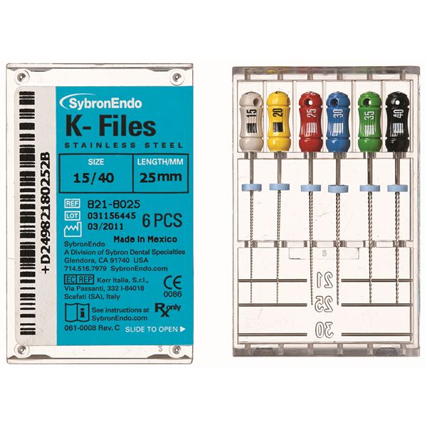 K-File 06/25mm růžová 6ks 