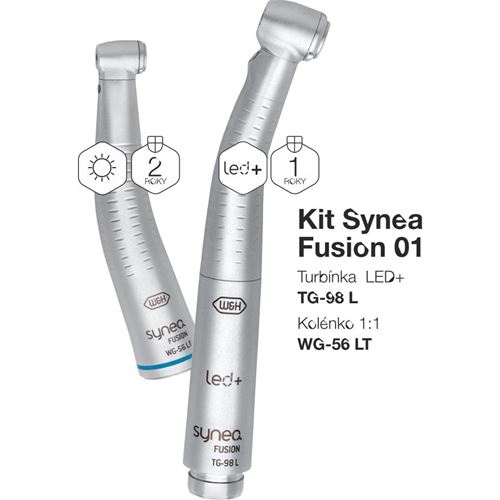 Turbínka Synea Fusion TG-98L + kolénko WG-56LT 1:1