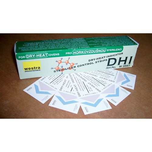 Chemický indikátor účinnosti DHI pro HS, 200 ks