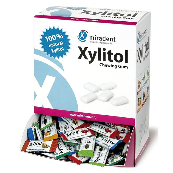 Xylitol žvýkačky zásobník + 72 ks