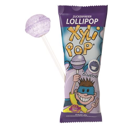 XyliPOP lízátko borůvka 6 g