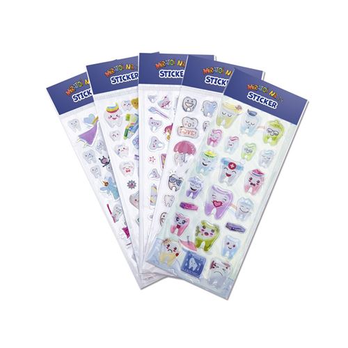 Miratoi samolepky pro statečné pacienty, 50 archů