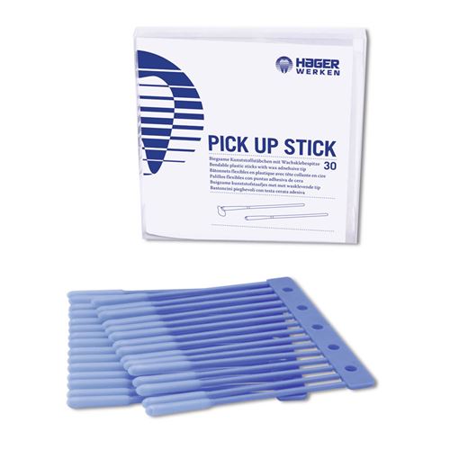 Pick-up stick - tyčinky s lepivou hlavičkou, 30 ks