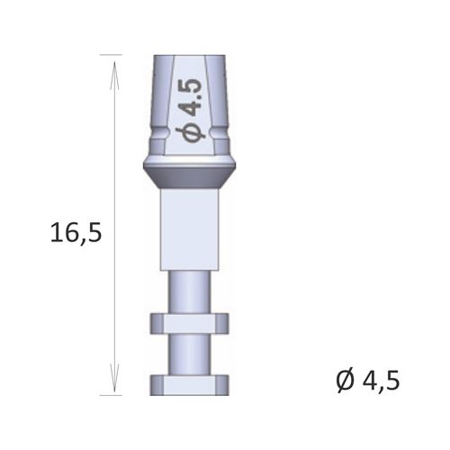 GC Aadva Analog Ready abutmentu 4.5