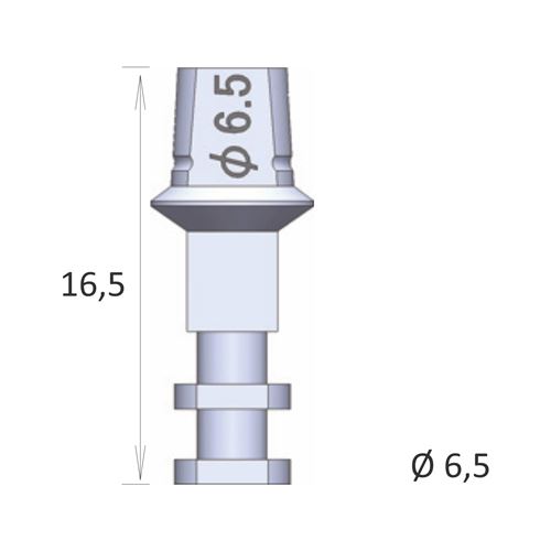 GC Aadva Analog Ready abutmentu 6.5