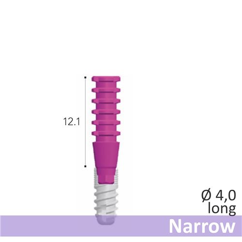 GC Narrow otiskovací člen implantátu pro otevřenou metodu dlouhý