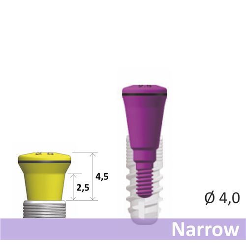 GC Vhojovací váleček Narrow EPH2.5 D4.0xH4.5