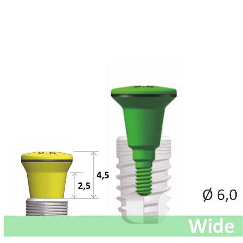 GC Vhojovací váleček Wide EPH2.5 D6.0xH4.5