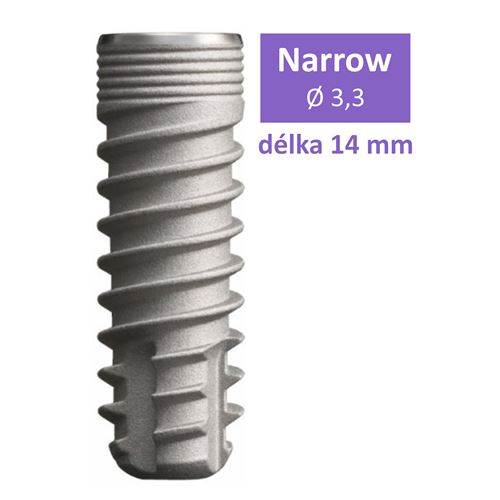 GC Aadva Implantát standard (rovný) Narrow 14mm