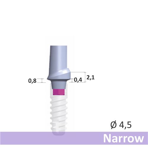 GC Smart abutment Narrow Esthetic D4.5 EPH 0.4