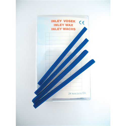 Inlayový vosk tyč.modrý INT 100g
