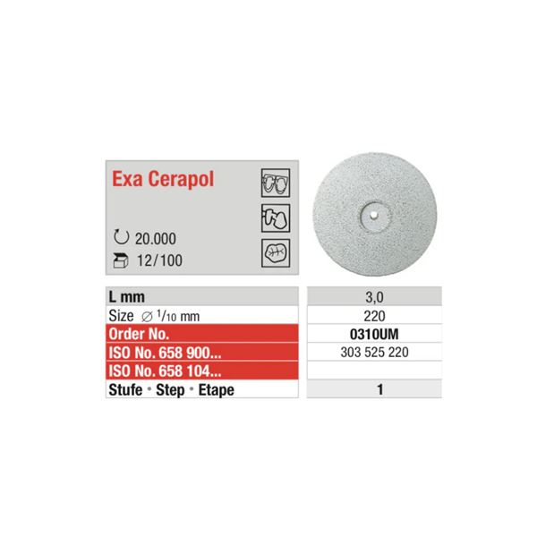 Exa Cerapol 0310 UM - 100 ks