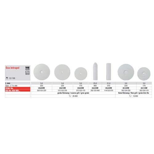 Exa Dental 0400 UM - 12 ks