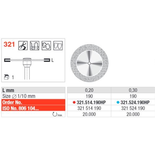 Diadisk Superflex 321.514.190HP