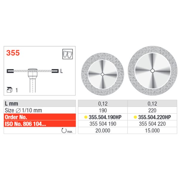 Diadisk Superflex 355.504.190