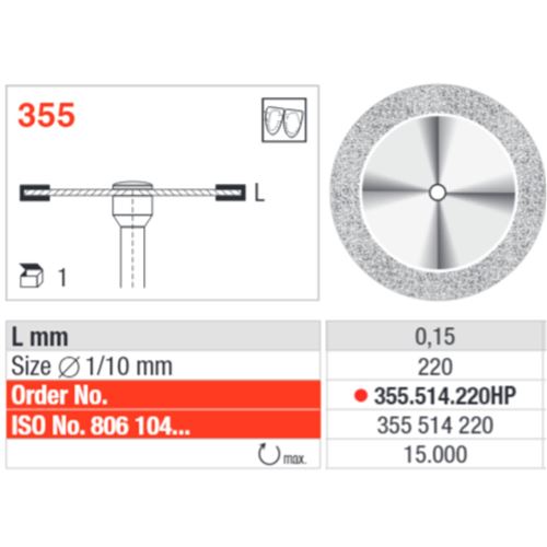 Diadisk Superflex 355.514.220