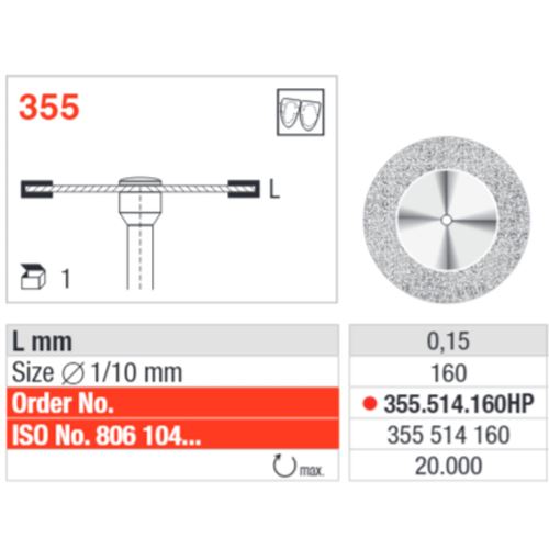 Diadisk Superflex 355.514.160