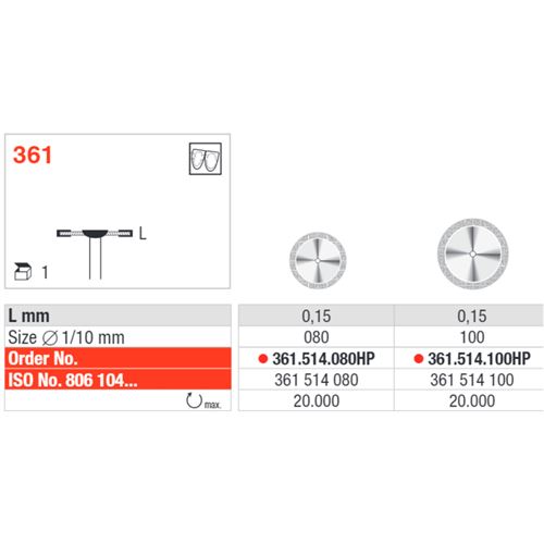 Diadisk Superflex 361.514.080HP