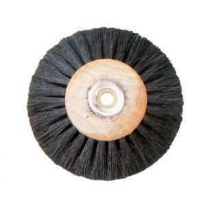 Kartáč 80 mm - 3 řad. kónický, žíně, černý