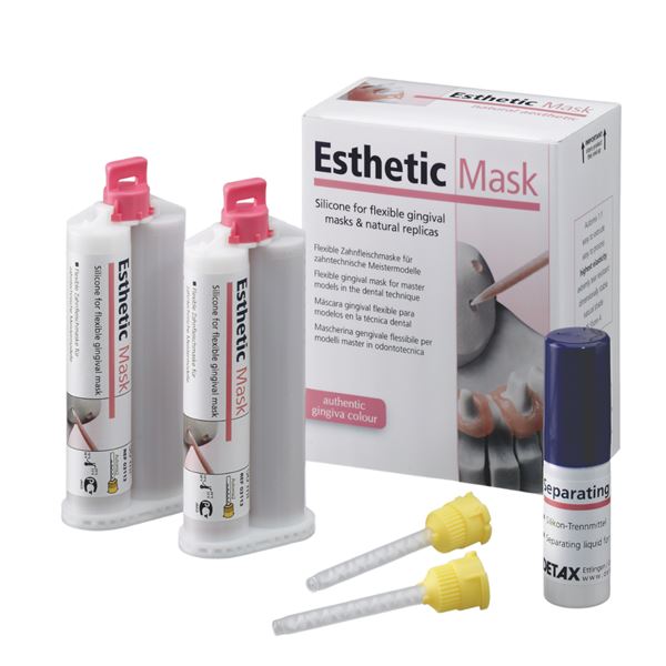 Gingivální maska Esthetic Mask 2x50ml + 10kanyl + separator