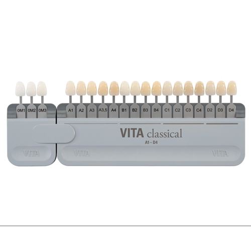 Vzorník Vita Vitapan Classical s Bleach odstíny