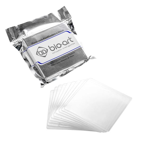 Fólie Hard Crystal 125 x125 mm 0,75 mm, 5 ks