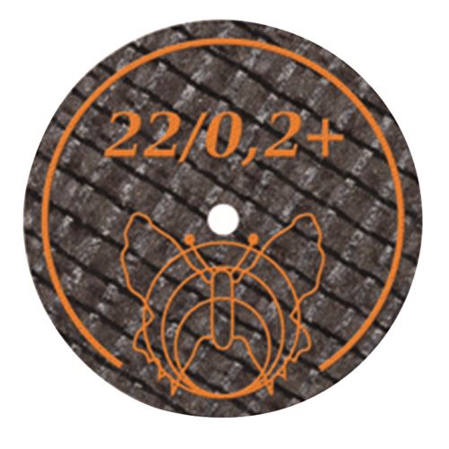 Řezací disky vyztužené oranžové 22x0,2+ mm 10ks