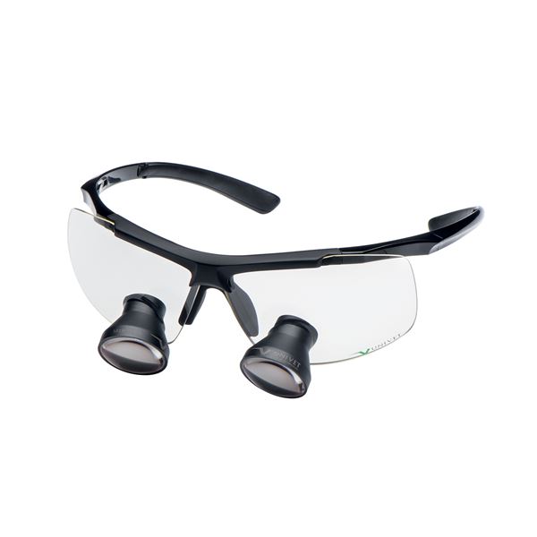 Lupové brýle galilejské Techne Black 2,5x300mm