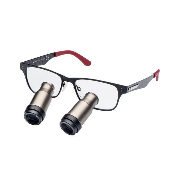 Lupové brýle prismatické ASH 55-17 (L) 5,0x450mm Č/Č