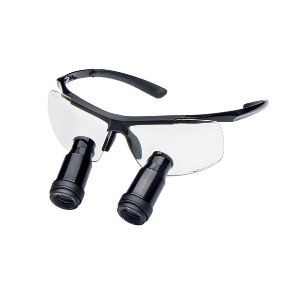Lupové brýle prismatické Techne Black 5,0x350mm