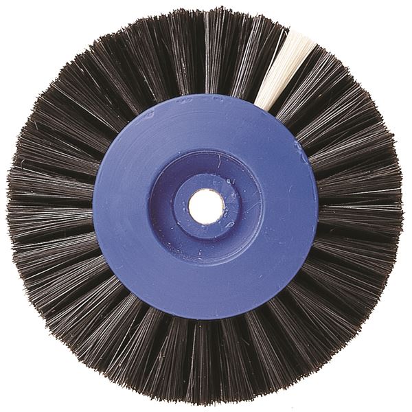 Kartáč 3 řad. prům.70mm čern-jen 12ks