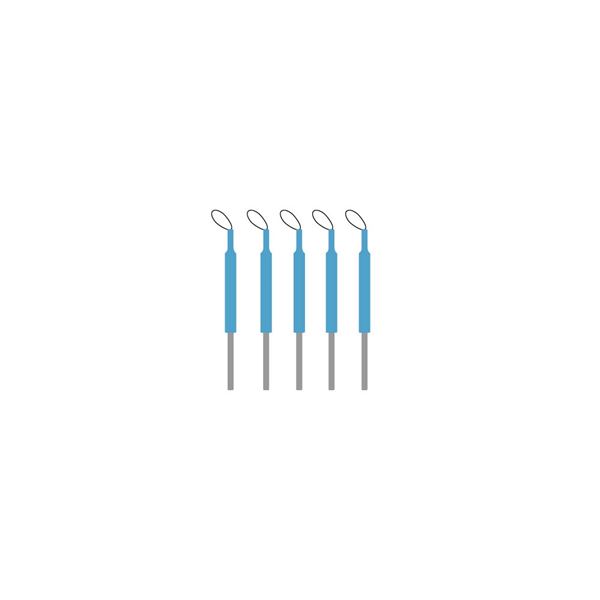Elektroda k Surtron rovná L8 - smyčka ovál boční v. 8mm ø0,2mm, 5ks
