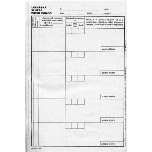 Lékařská služba první pomoci A4