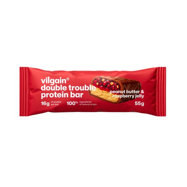 Hu-Fa Double Trouble Protein Bar arašíd.máslo s malinou(5)