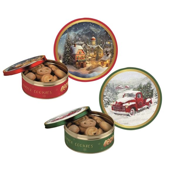 Hu-Fa máslové cookies - vesnička v zimě 114g (4)