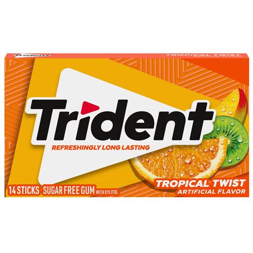 Trident s Xylitolem Tropical 14 ks