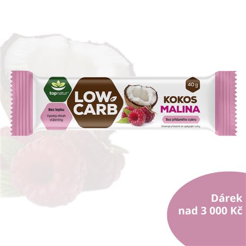 Hu-Fa tyčinka Low Carb kokos & malina 40g (3)