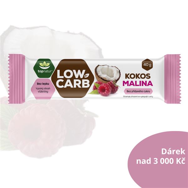 Hu-Fa tyčinka Low Carb kokos & malina 40g (3)