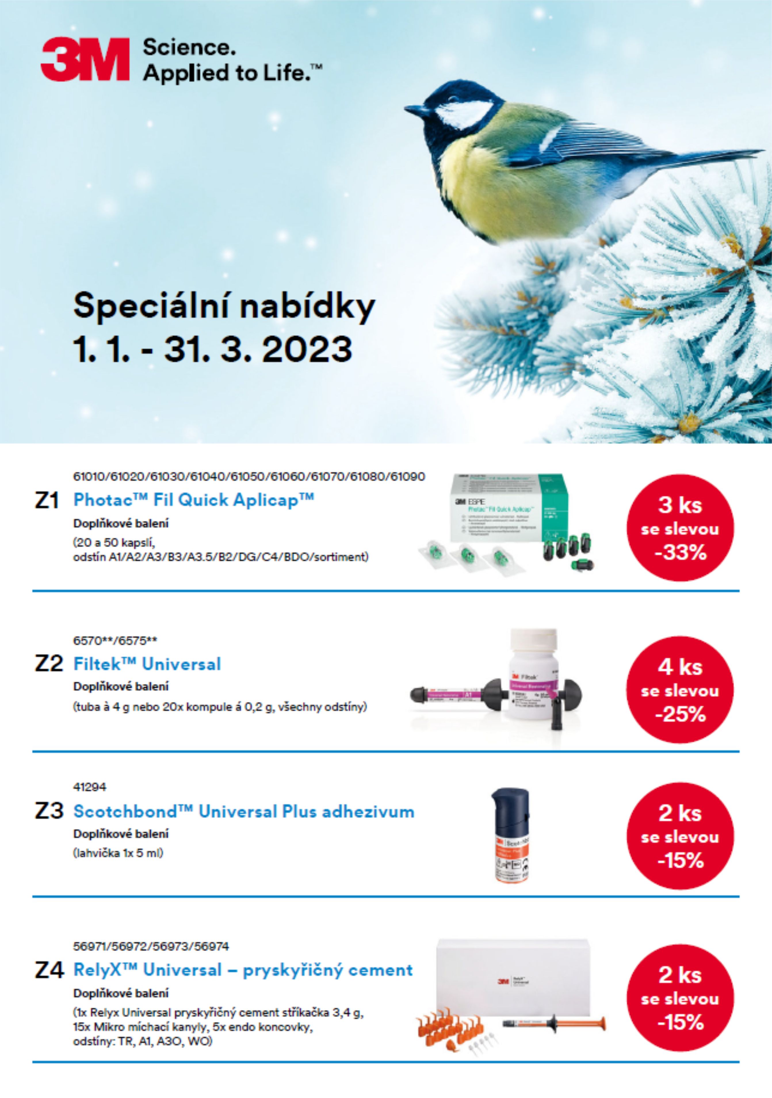3M speciln nabdky MATERILY