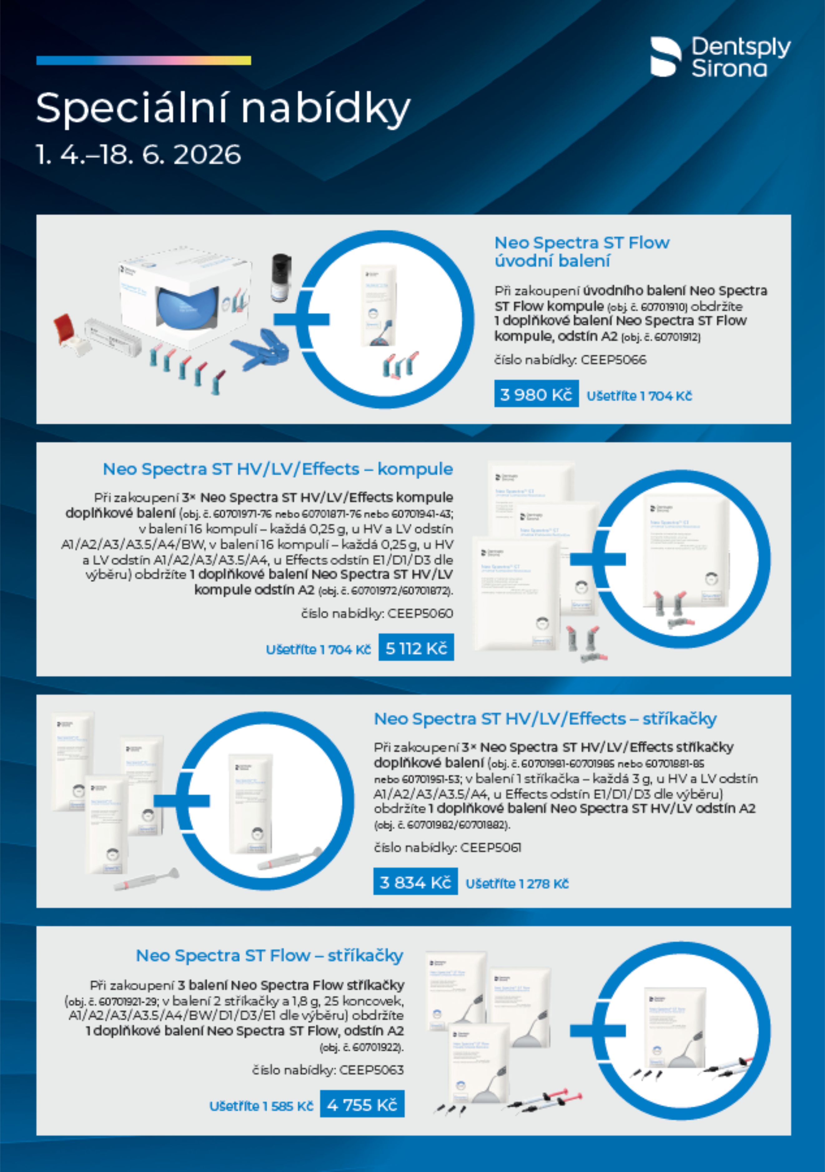 Akční leták Dentsply