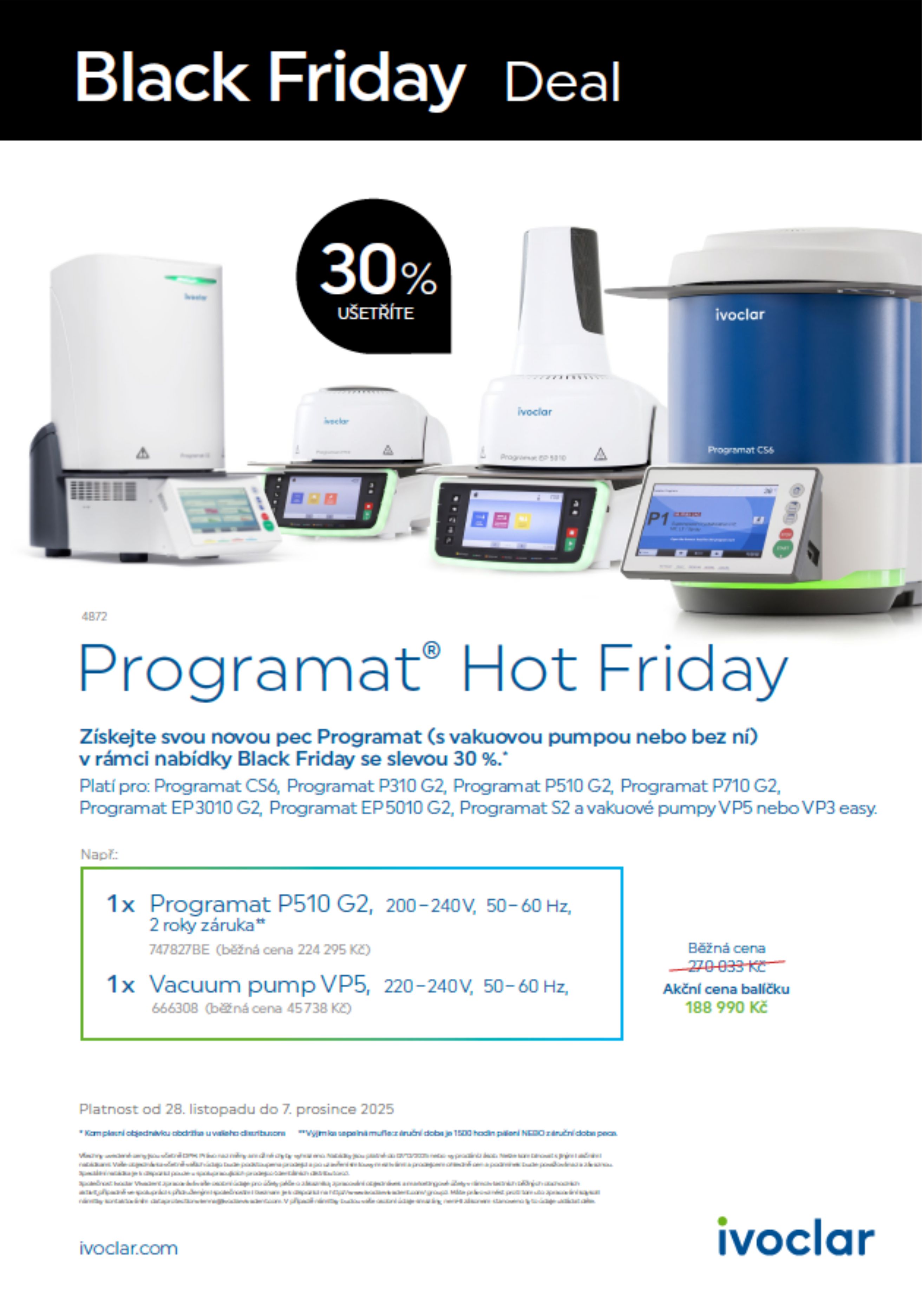 Ivoclar Black Friday pro LABORATOŘ