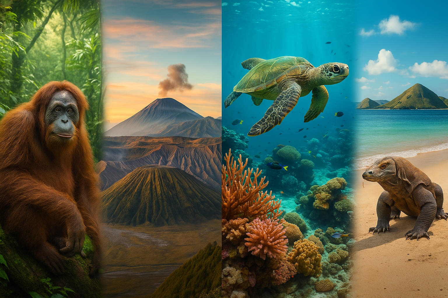 Sumatra - Jáva - Sulawesi - Komodo